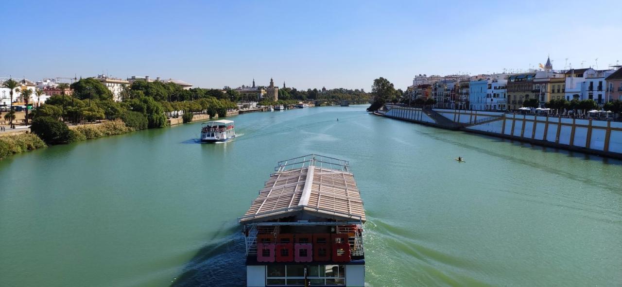 Apartamento Con Vistas Al Rio Guadalquivir En Triana, Sevilla Exteriér fotografie
